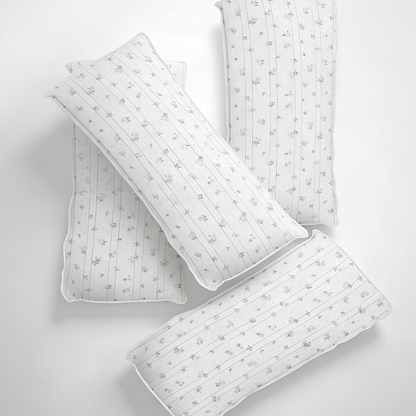SALIE X Elxi Elvina - Regular Hug Pillow in Bluebell Pointelle