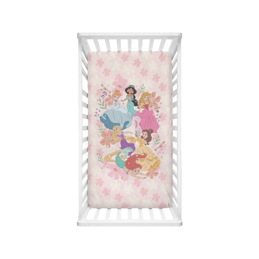 Bamboo Woven Medium Fitted Sheet - Disney Princess Collection