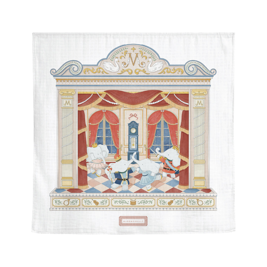 Muslin Swaddle Nutcracker - Mademoisally