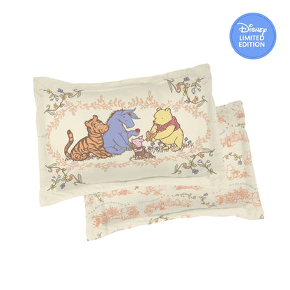 Bamboo Woven Kids Adult Head Pillow Pooh in the Woods - Disney Classic Pooh Collection