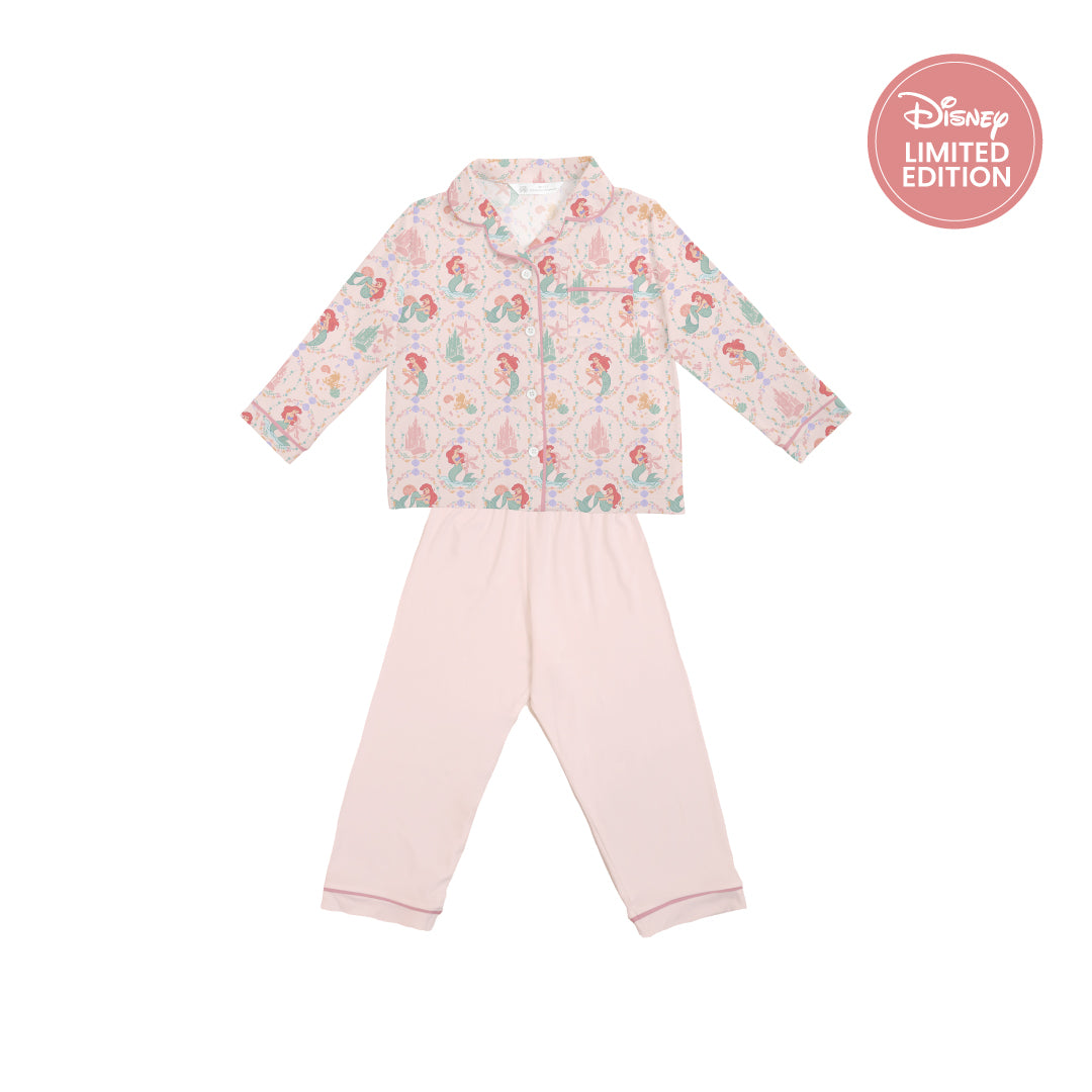 Button Pyjamas - Disney Princess Ariel Mermaid Dreams