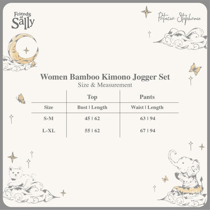 Bamboo Women Kimono Jogger Set - Friends of Sally x Patricia Stephanie