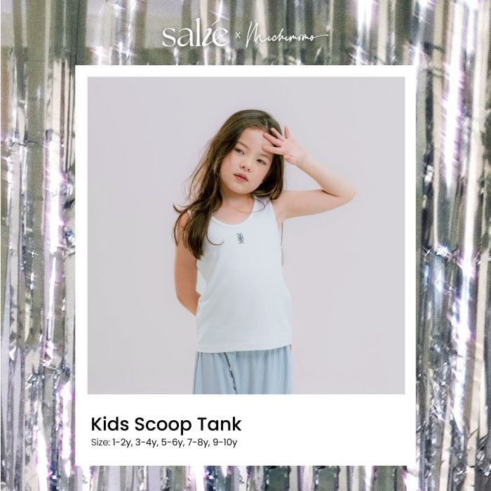 Kids Scoop Tank - SALIE x Michimomo