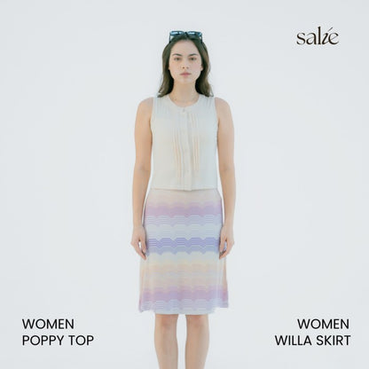 Women Bamboo Willa Skirt - SALIE