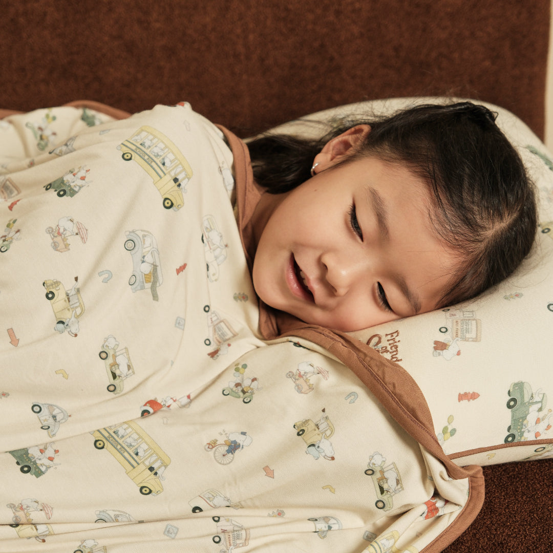 Baby Blanket - Whimsical Wheels