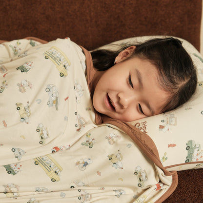 Baby Blanket - Whimsical Wheels