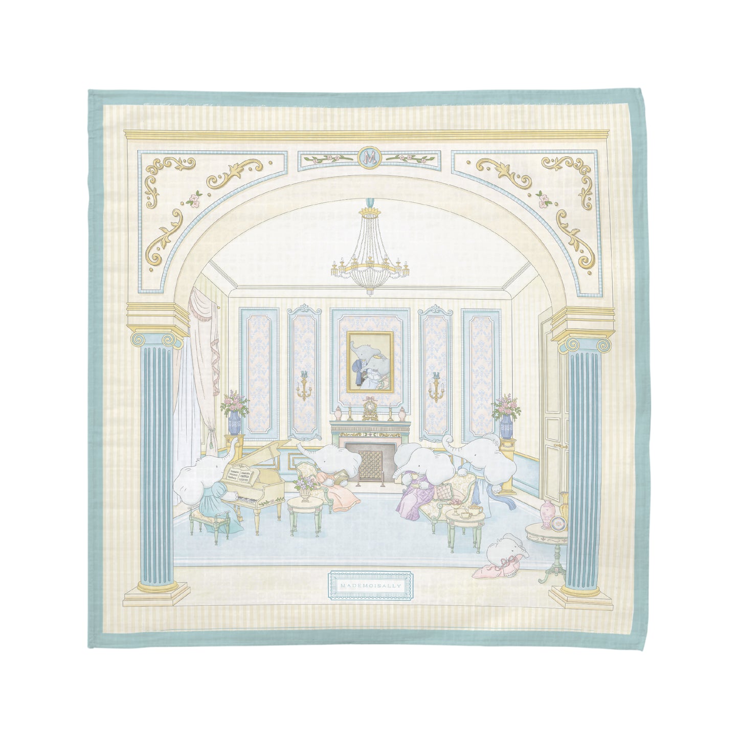 Muslin Blanket Tea Time Tales - Mademoisally