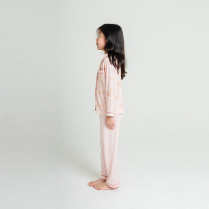 Button Pyjamas - Signature Pink