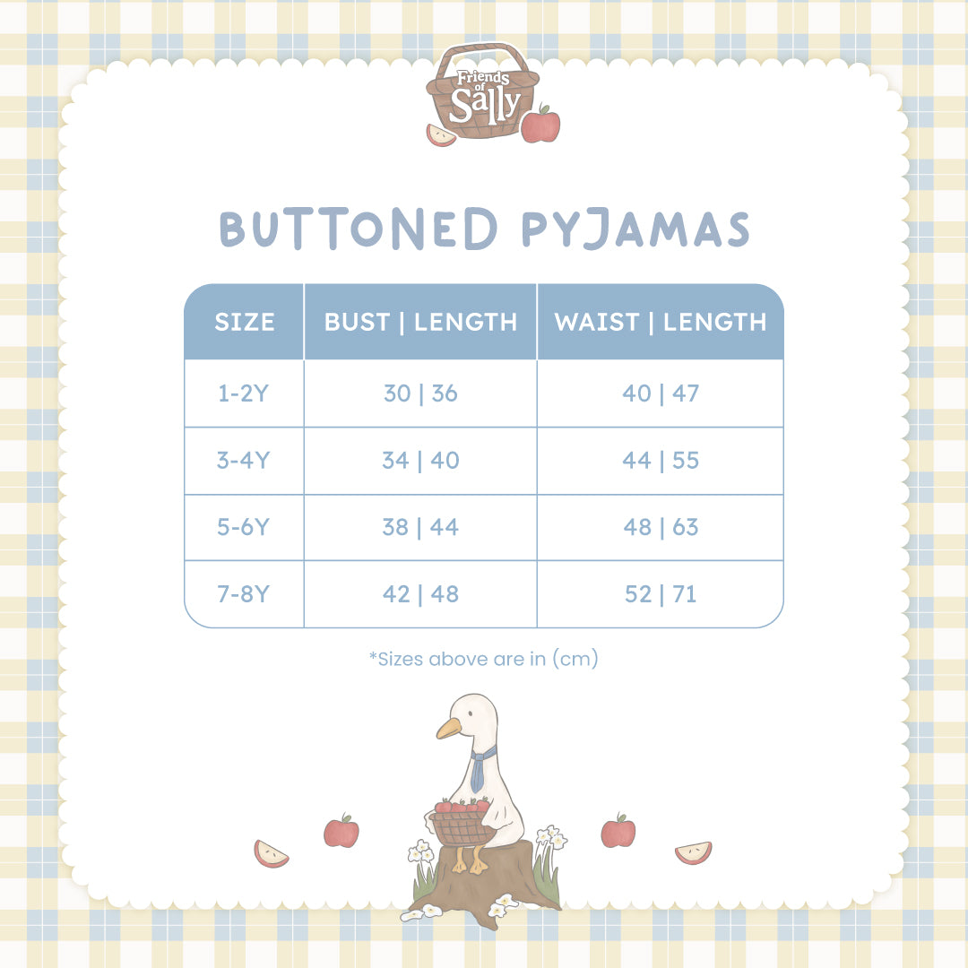 Button Pyjamas - Cruz the Goose