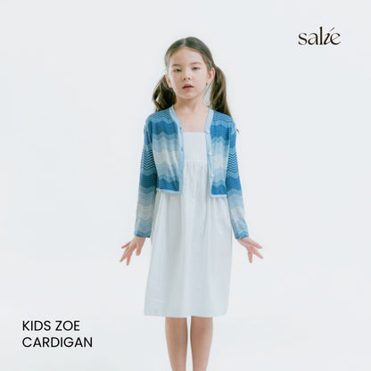 Kids Bamboo Zoe Cardigan - SALIE