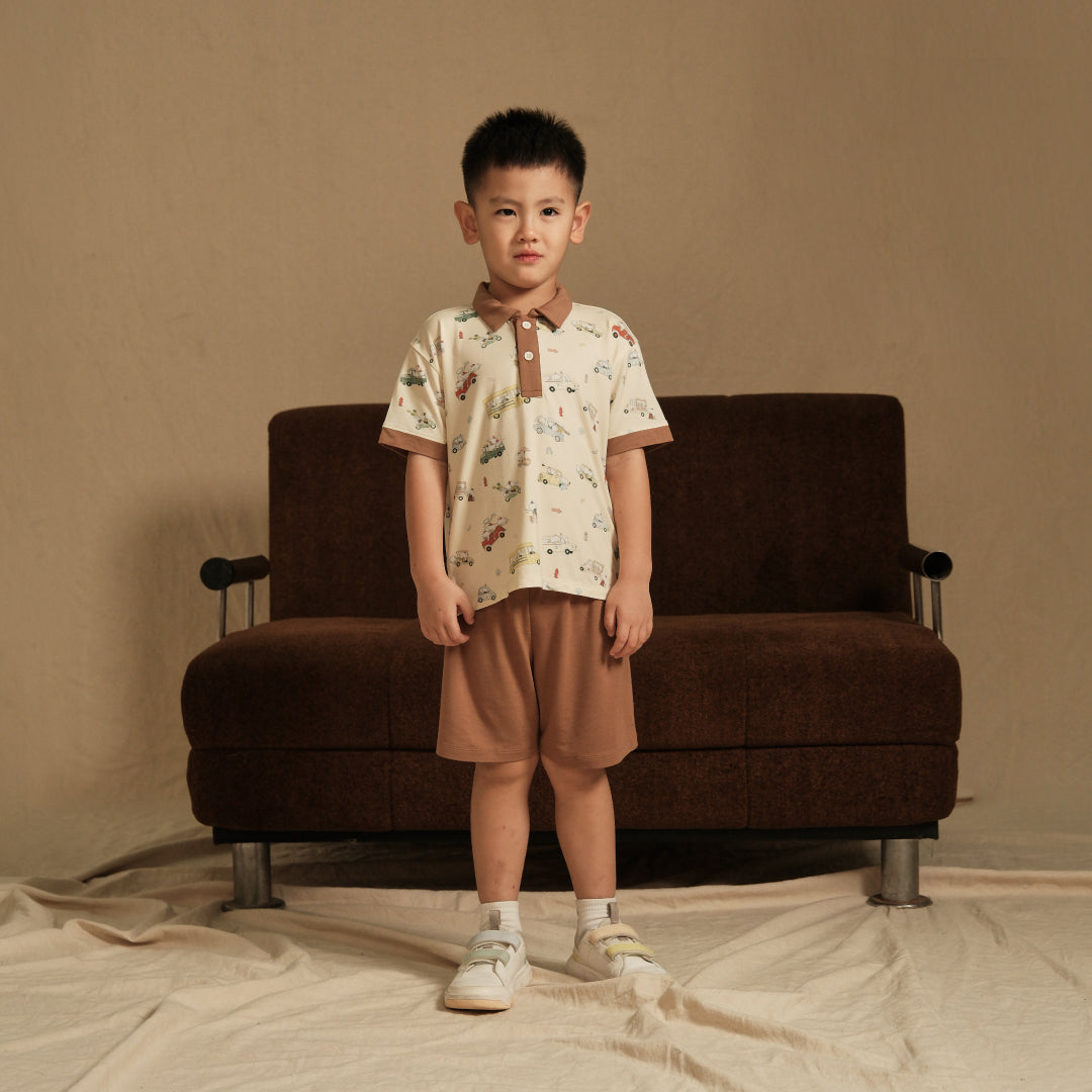 Polo Set - Whimsical Wheels