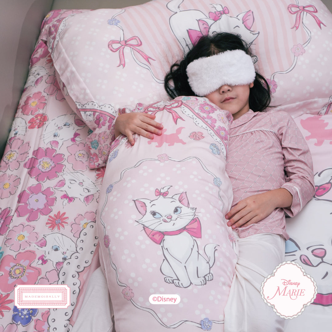 Bamboo Woven Chubby Hug Pillow Disney Marie - Mademoisally