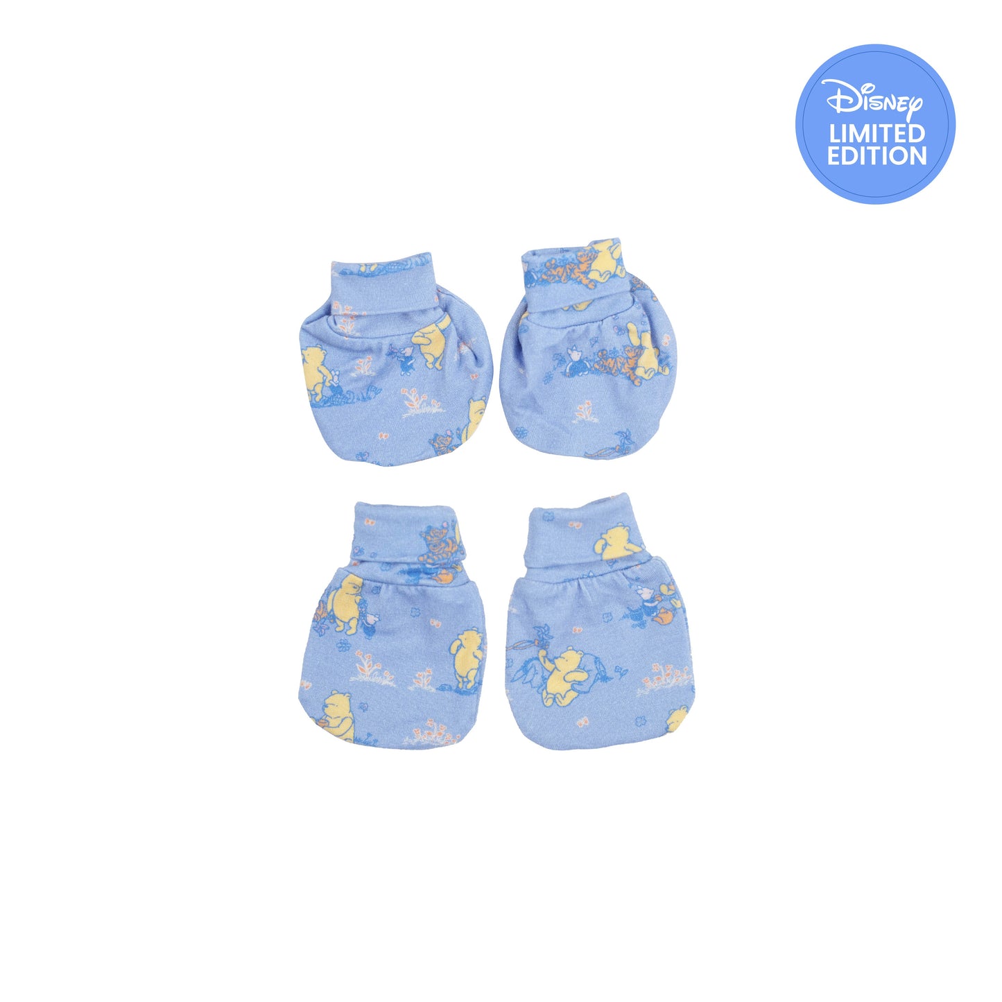 Bamboo Mittens & Booties Set Classic Pooh