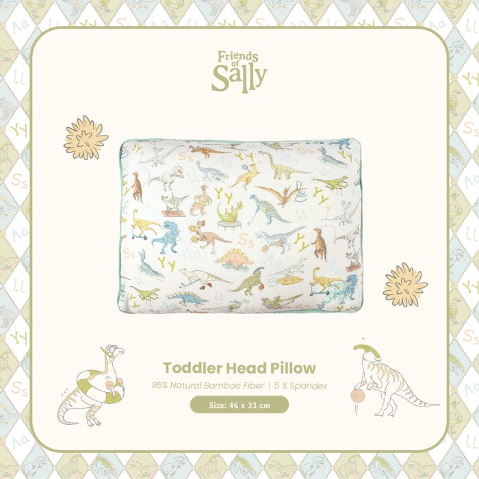 Toddler Head Pillow - Dino