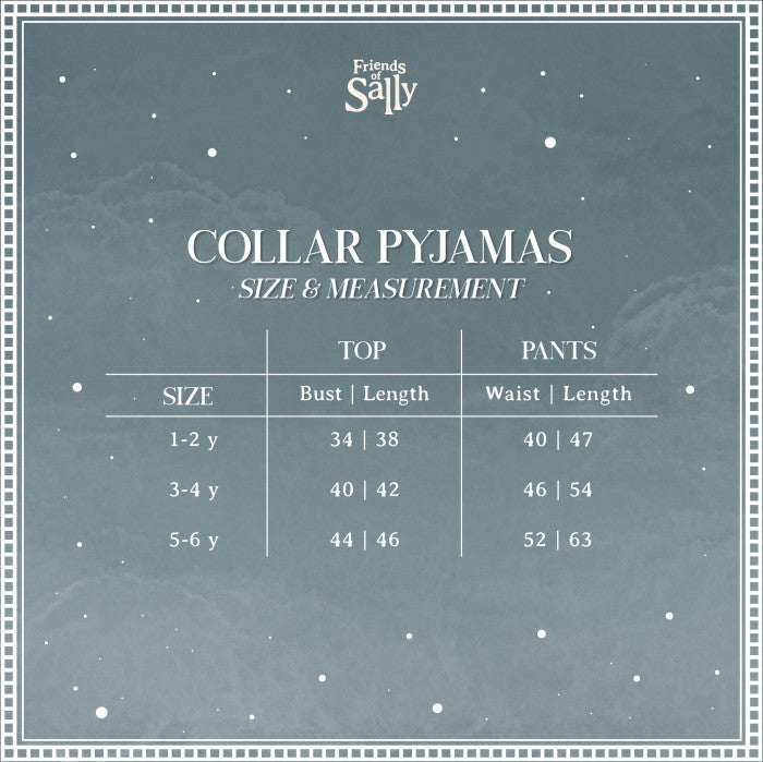 Collar Pyjamas - Stars