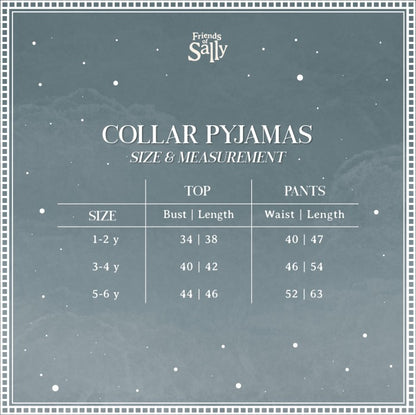 Collar Pyjamas - Stars