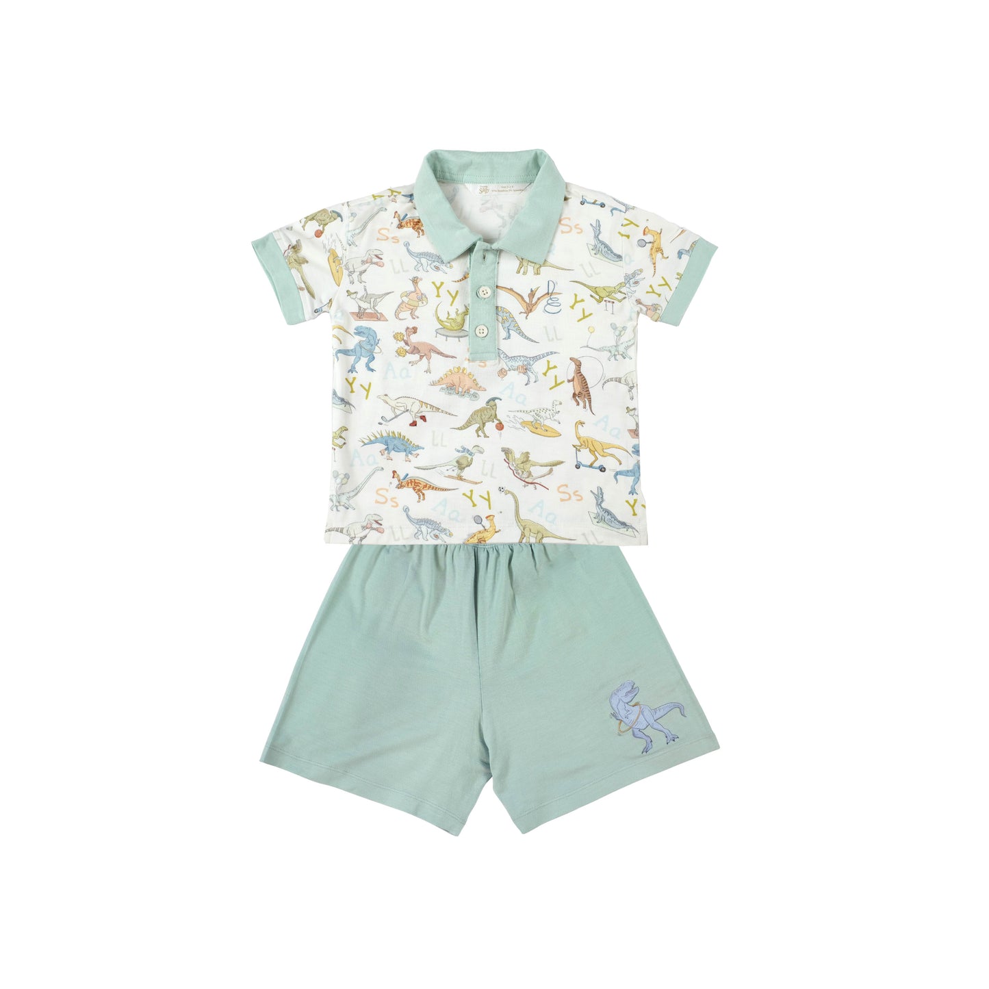 Bamboo Polo Set - Dino