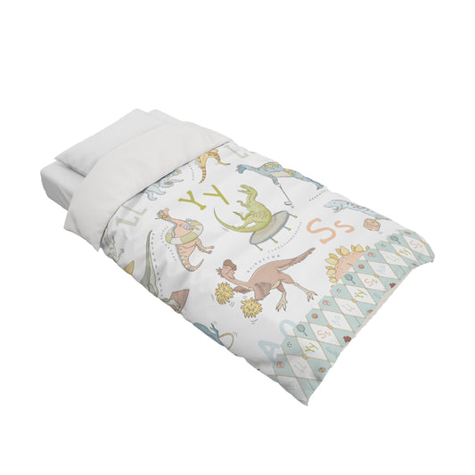 Bamboo Woven Quilt Cover - Dino Collection