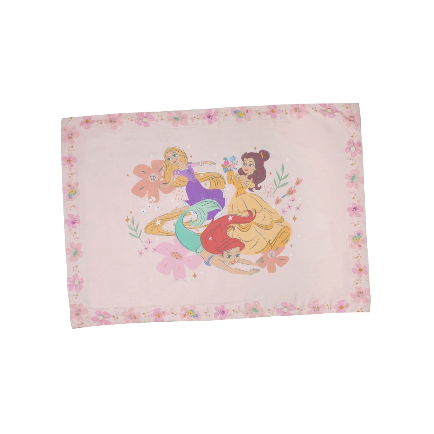 Bamboo Woven Pillow Case - Disney Princess Collection