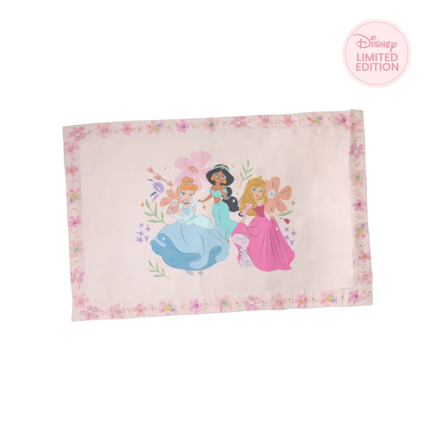 Bamboo Woven Pillow Case - Disney Princess Collection