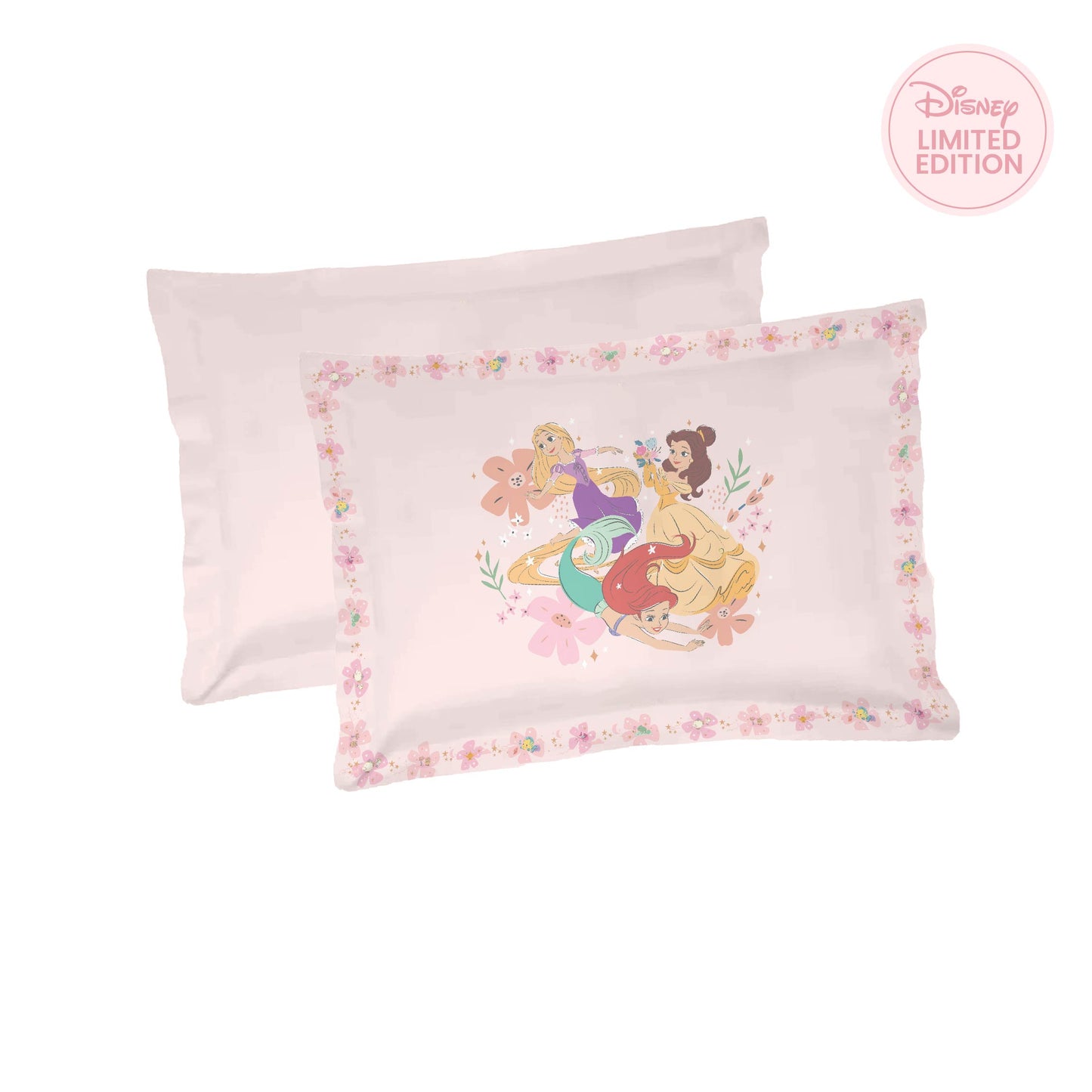 Bamboo Woven Kids Adult Head Pillow - Disney Princess Collection