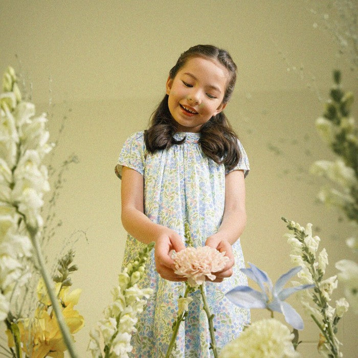 Winter Lily Cotton Dress