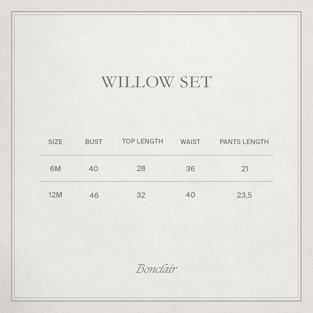 Willow Set Grey - Bonclair