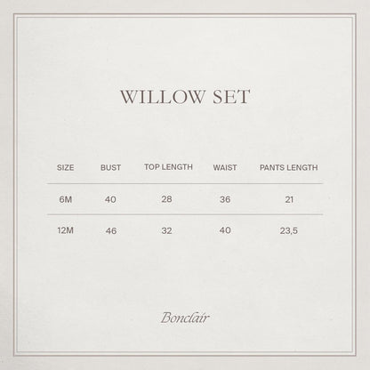 Willow Set Grey - Bonclair