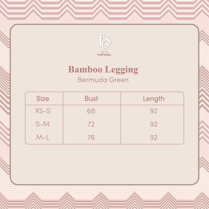 Bamboo Legging - Friends of Sally x natsoe.