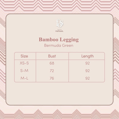 Bamboo Legging - Friends of Sally x natsoe.