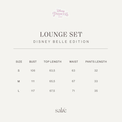 Lounge Set Disney Belle Edition - SALIE