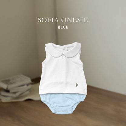 Sofia Onesie Blue - Bonclair