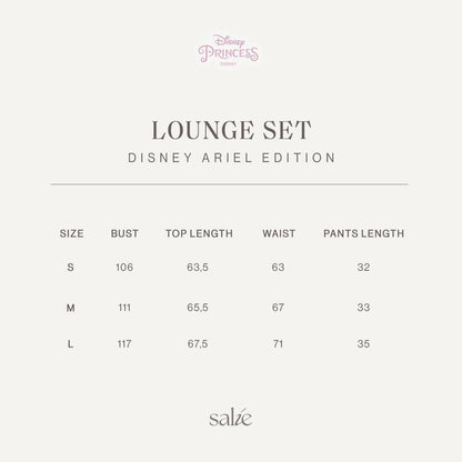 Lounge Set Disney Ariel Edition - SALIE