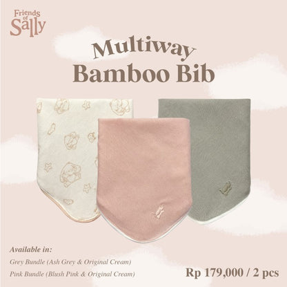 Multiway Bamboo Bib - Friends of Sally