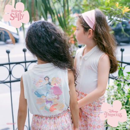 Bamboo White Polo Top - Disney Princess Collection