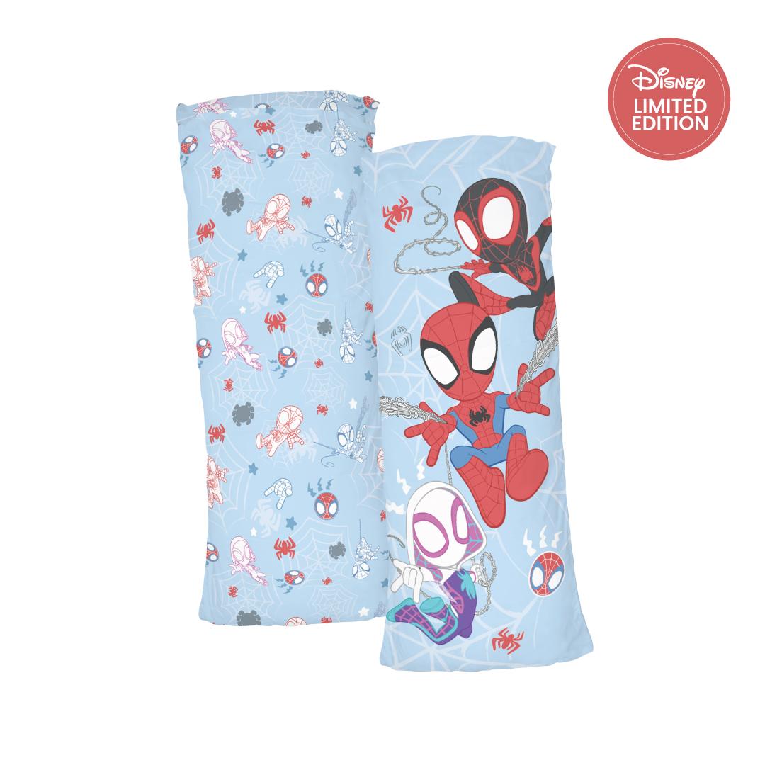 Bamboo Woven Chubby Hug Pillow - Marvel Spidey