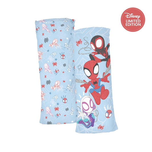 Bamboo Woven Chubby Hug Pillow - Marvel Spidey