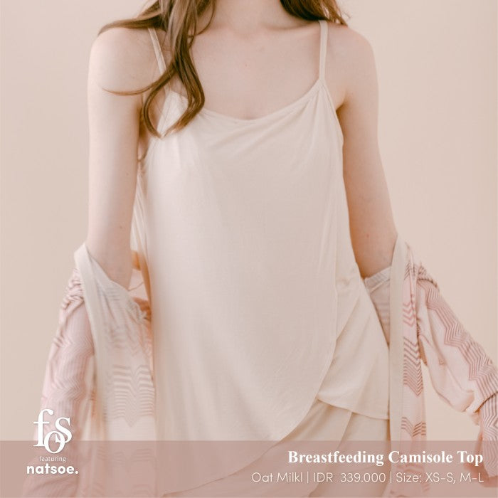 Bamboo Breastfeeding Camisole Top - Friends of Sally x natsoe