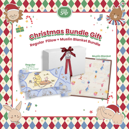 Regular Pillow & Blanket - Christmas Bundle