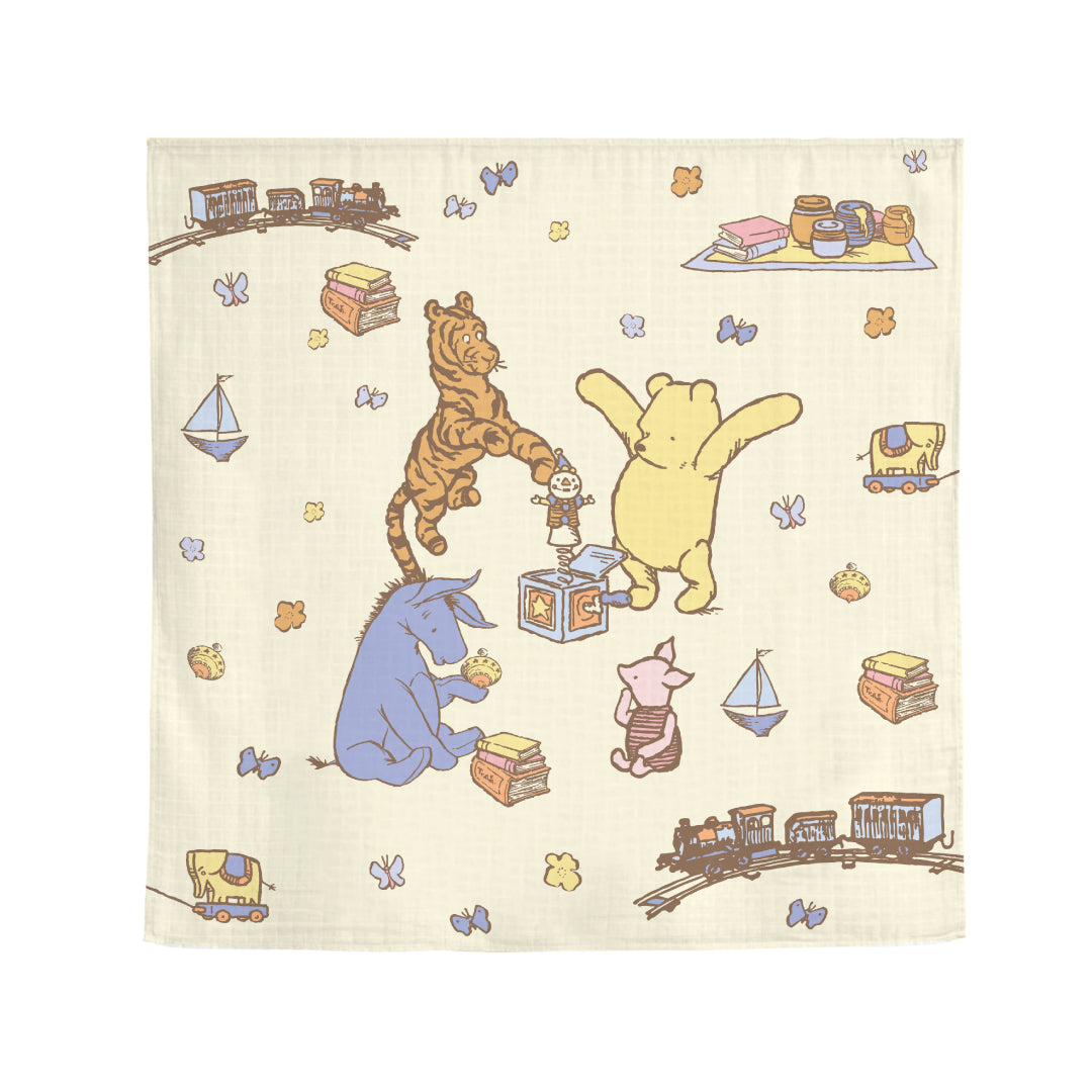 Muslin Swaddle - Disney Classic Pooh