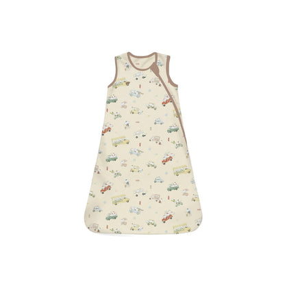 Double Layer Sleepsack - Whimsical Wheels