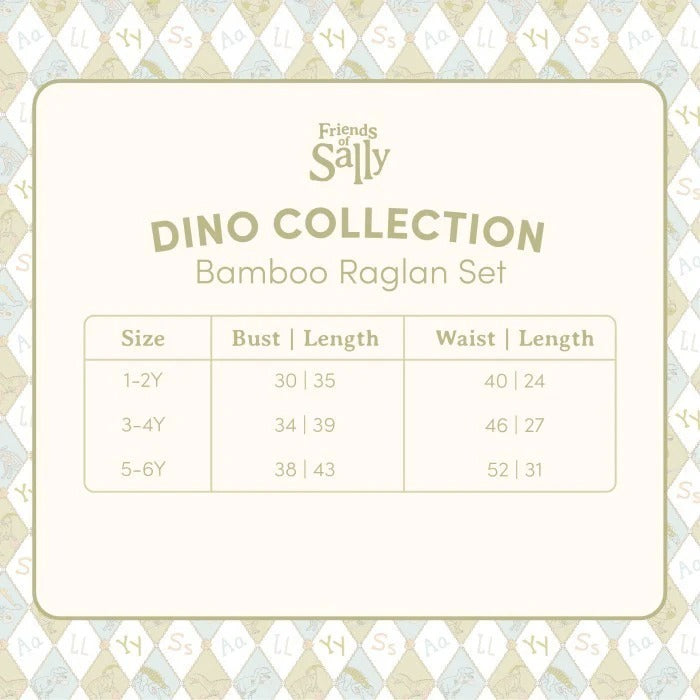 Raglan Set - Dino