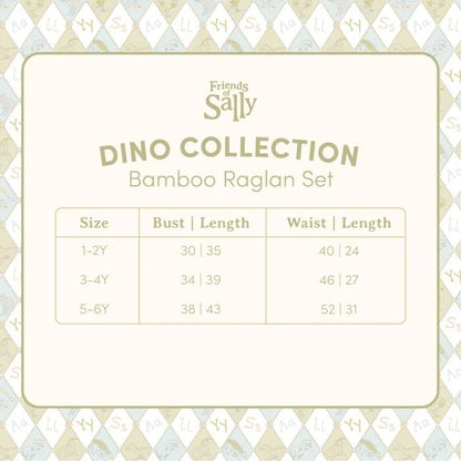 Raglan Set - Dino