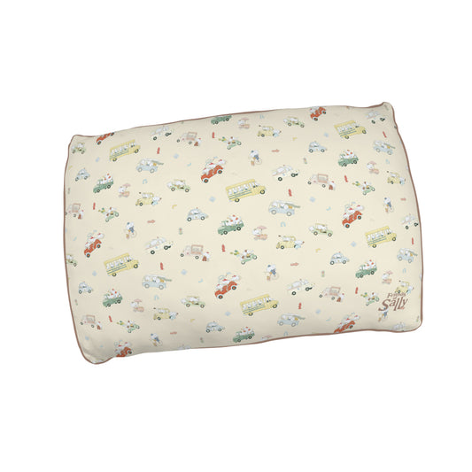 Kids & Adult Head Pillow - Whimsical Wheels