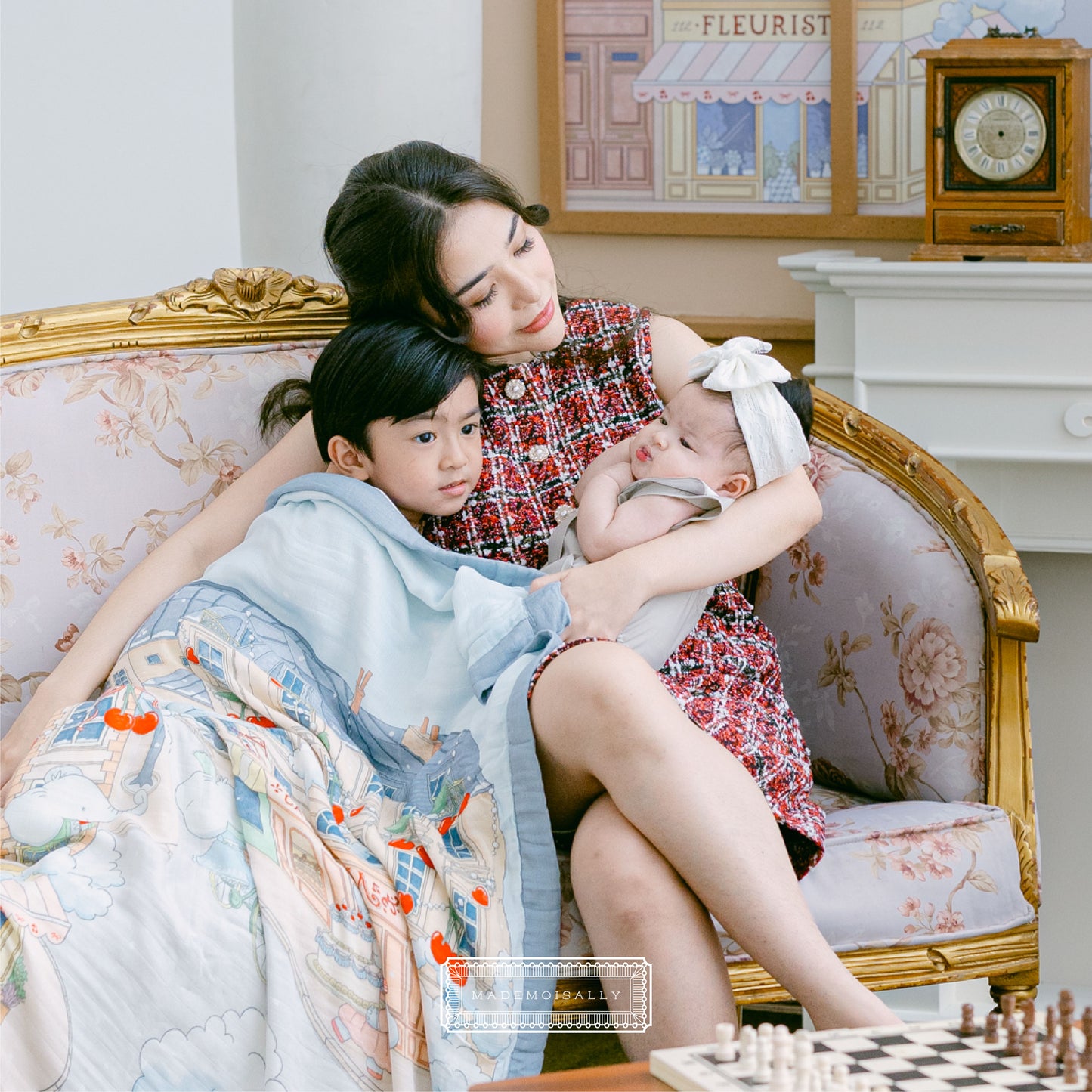 Muslin Blanket Ma Cherie - Mademoisally