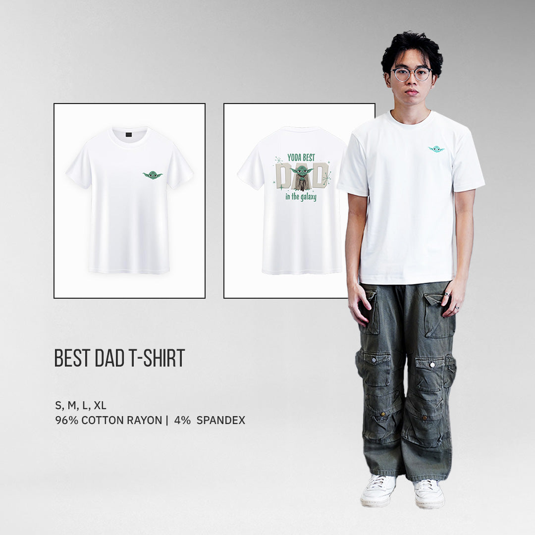 T-Shirt Best Dad Disney Star Wars - SALIE