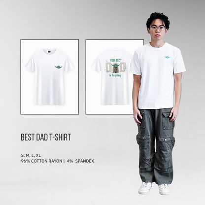 T-Shirt Best Dad Disney Star Wars - SALIE