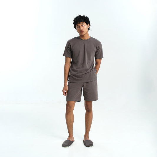 Men T-Shirt in Charcoal - SALIE