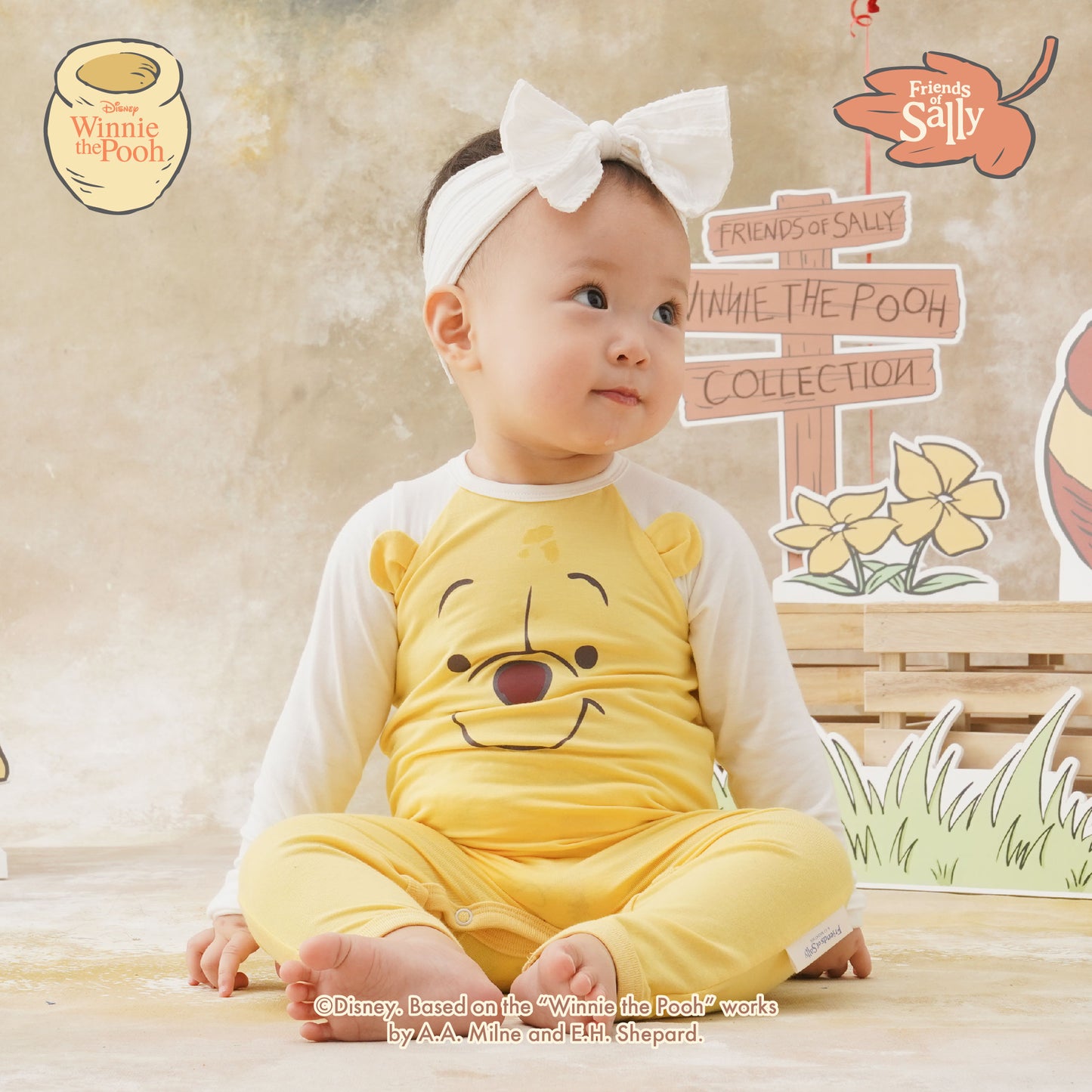 Baby Jumpsuit - Pooh Edition (Pre-Order)