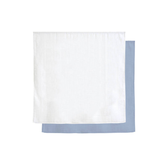 Muslin Swaddle Bundle - Periwinkle Mademoisally